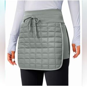 SANTINY Women's 18" Puffer Insulated
Skirt Zipper Pockets High Waisted
Quilt